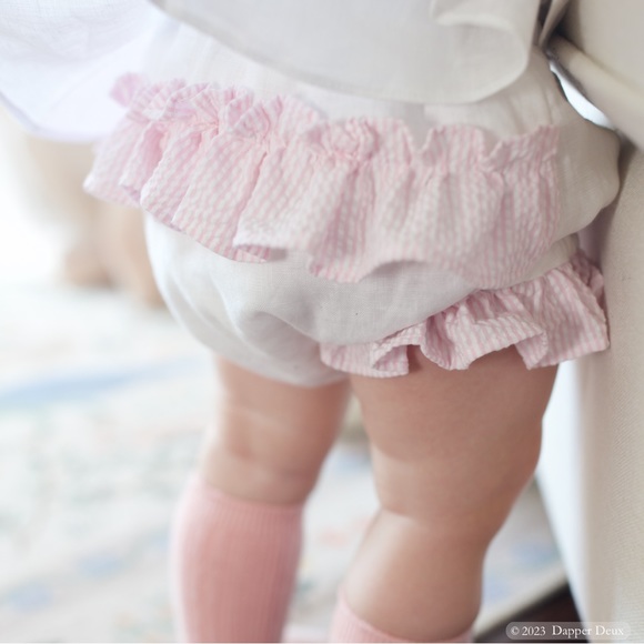 Baliene | Chloe Set in Pink Stripes - Picture 2 of 10